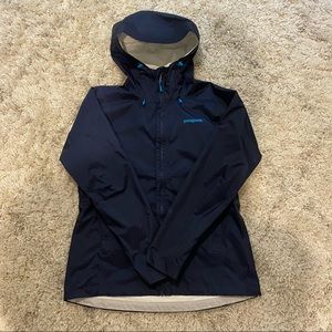 Patagonia Women’s Torrentshell Navy Rain Jacket